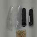 50 Pcs Mini Stemless Martini Glasses Set with 100 Cocktail Picks and 50 Mini Spoons, 5 oz Plastic Martini Glasses Disposable, Clear Martini Cups for Parties, Weddings,Holidays, Catering