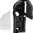 Transit Fuel Door, Transit Gas Door + White Cover Compatible with 2015-2023 Ford Transit Vans 150 250 350 HD - Fuel GAS Filler Pocket Housing Hinge Door Replace # CK4Z-5427936-A CK4Z-5427936-F