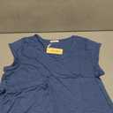 Ekouaer Womens Pajama Sets Comfy Short Sleeve Sleepwear Tops and Shorts Cute Pjs 2 Piece Lounge Set S-XXL (Large, Navy)