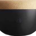 Emile Henry Deep Ceramic Food Storage Bowl, 10.6 x 7.3in, Black Truffle, 10.6" 