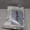 Fireplace Draft Cover for Winter Indoor Fireplace Blanket for Heat Loss Rustic Wooden Door Pattern Draft Stopper with Hook for Inside Insulated(White,39 x 32 Inch)