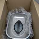 VEVOR Electric Roaster Oven, 22 QT Turkey Roaster with Self-Basting Lid, 1450W Roaster with Defrost & Warm Function, Adjustable Temp, Removable Pan & Rack, Fits Turkeys Up to 26LBS, White