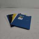 Five Star 4-Pocket Folder, 6 Pack, Paper Folder, Fits 3-Ring Binders, Holds 8-1/2" x 11" Paper, Assorted Colors (38056) (Black, Blue, Red, Green, Purple, Yellow)