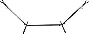 Hammock Stand, Heavy Duty Adjustable Steel Hammock, 9-Foot, 450-Pound Capacity, Weather Resistant, Easy to Assemble