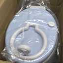 Ubbi Steel Diaper Pail, Odor Locking, No Special Bag Required, Award-Winning, Registry Must-Have, Cloudy Blue