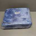 Shag Area Rug for Bedroom, 4x6 Tie-Dyed Blue Fluffy Shaggy Rugs for Living Room Boys Kids Nursery, Ultra Soft Comfy, Fuzzy Plush Carpet for Girls Teen Dorm Home Decor, Upgrade Non-Slip