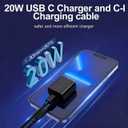FEEL2NICE iPhone Charger Fast Charging 2 Pack Type C Wall Charger Block with 2 Pack [6FT&10FT] Long USB C to Lightning Cable for iPhone 14/13/12/12 Pro Max/11/Xs Max/XR/X,AirPods Pro,Black