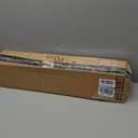 Ivilon Drapery Window Curtain Rod - End Cap Style Design 1 Inch Pole. 28 to 48 Inch Color Warm Gold