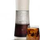 Mr. Coffee Express Cold Brew Coffee Maker, 10-Minute Cold Brew Coffee Machine, Oat Milk