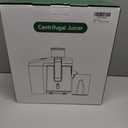 uicer Machine 500W, 3 Speed Centrifugal Juicer Extractor with Wide Mouth 3” Feed Chute for Fruit Vegetable, High Yield Juicer