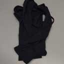 Sunzel Workout Jumpsuits for Women Adjustable Spaghetti Strap Leggings Bodysuit Square Neck Sleeveless One Piece Yoga Unitard (Medium, Black)