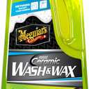 Meguiar's Hybrid Ceramic Wash & Wax - Sophisticated Car Wash Gently Cleans and Adds Shine and Slickness While Boosting Paint with Hybrid Ceramic Wax and Extreme Water Beading - 48oz
