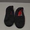 Snug Leaves Men's Faux Wool Slippers Comfy Warm Winter House Shoes with Elastic Gores (4-5 US, Light Gray)