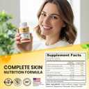 Racine DARBRE Multivitamin Skin Supplement Hyaluronic Acid, Vitamin C, Selenium, Biotin, Zinc & Proline Collagen, Hydration & Beauty Support 90 Capsules