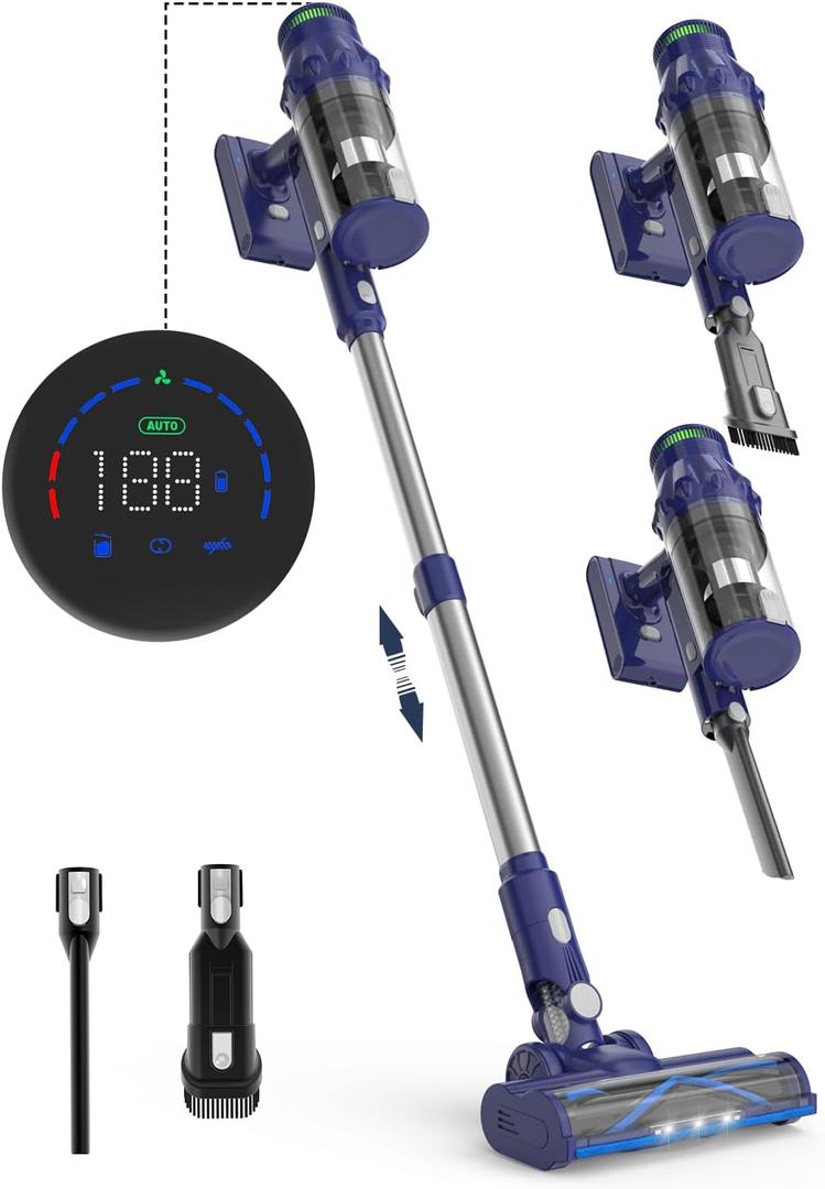 COTIRO Wireless Handheld Vacuum Cleaner Filter, Cordless Stick vac Cleaners for Home & Apartment, Best Lightweight Vacuum for Hardwood Floors and Carpet pet Hair