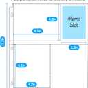 100 Pack 4x6 Photo Sleeves for 3 Ring Binder - 600 Photos, Clear Album Refill Pages, Acid Free Plastic Archival Protector Sleeves, Pages Sheets for 8.5x11 Binder