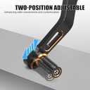 NICECNC Orange Gear Shift Lever Gear Stick Compatible with Harley Sportster S RH1250S 2021-2024, Replacement for 33600285