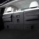 EVMODS for Tesla Model Y Juniper 2026 2025 Rear Trunk Seat Back Cover Protector (Fit 5 Seater) Waterproof Second Row Back Seat Mats Liner for Model Y Accessories