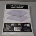 UNILIBRA 2 Pack Waterproof Pillow Protector Quilted Queen Size(21"X30") (Queen Pillow Protector)