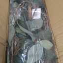 Nearly Natural 4ft Triple Trunk Ficus Silk Tree with Natural Wood Trunks and Dense Foliage, Mid-Size Faux Floor Plant for Home and Office