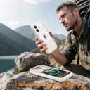 for iPhone 17 Case Compatible with MagSafeShockproof, 3-Layer Drop Protection, Heavy Duty Magnetic Protective Phone Case Cover, 6.3", Crystal Clear