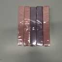 5 x Shadow Liner 2in 1 Eyeliner Eyeshadow,Shadow Liner Duo Plum,2-in-1 Eye Makeup Eyeliner +Eyeshadow,Waterproof,Smooth,Easy to Color(Champagne+Purple)