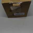 Toilet Brush and Holder, Compact Size Toilet Bowl Brush with Stainless Steel Handle, Small Size Plastic Holder Easy to Hide, Space Saving for Storage, Drip-Proof, Easy to Assemble, Deep Cleaning