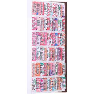 Colorful Coral Bible Tabs Laminated with Matte Film, Cute Bible tabs for Women and Girl, 90 Bible Index tabs in Total, 66 tabs for Old and New Testament, Additional 24 Blank tabs (Coral)
