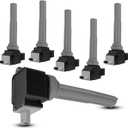 OCPTY 3-Pins High Performance Ignition Coil Replace 2015-2019 for ford Edge 2.7L/V6, 2015-2017 for ford F-150 2.7L/V6#Uf773, Ft4Z-12029-A, Ft4Z12029A 6Pcs Ignition Coils