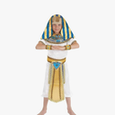 fun shack King Tut Costume Kids, Egyptian Costumes for Boys, Pharaoh Costume Kids, Boys Halloween Costumes XL