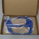 Voodonala for Dodge Challenger 2015-2023 Center Gear Shift Panel Covers Decoration Trim Accessories for Dodge Challenger 2015-2023(Blue,ABS)