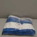 Exclusivo Mezcla 100% Cotton Oversized Cabana Striped Large Beach Towel, Pool Towel, Bath Towel( Navy, 35"x70")- Soft, Quick Dry, Lightweight, Absorbent and Plush