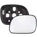 Car Side Mirror Glass for Chrysler for Town for Country 2001-2007 Car Exterior Parts Left Driver Heated Rearview Mirror Glass Lens with Backing Plate