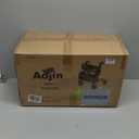 Walkers for Seniors, Rollator Walker with Seat, 350 lb Weight Capacity, 18" Big Seat, 8" All-Terrain Wheels, 6-Level Adjustable Height, Lightweight Aluminum Frame Rollator Walkers for Seniors (Blue)