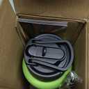 koodee Water Bottle-32 oz Stainless Steel Vacuum Insulated Water Bottle with Straw Metal Sports Flask for Adults (Apple Green)