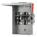 100A Generator Transfer Switch for Home Backup Power, Manual Double Throw Safety Switch 120V/240V, NEMA 3R Outdoor Enclosure, Designed for Residential Generator Use