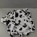 Dog Cow Costume Halloween Hoodie (X-Large) (White)