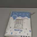 Awellife Navy Blue Shower Curtain for Bathroom Stripe Tassel Shower Curtain 72 X 72 Inches Farmhouse Cotton