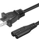 Power Cord Replacement for Marshall Acton III Speaker 8.2ft 2 Prong AC Power Cord Cable