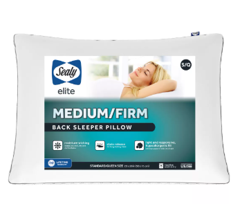 Sealy Bed Pillow Med/Firm S/Q