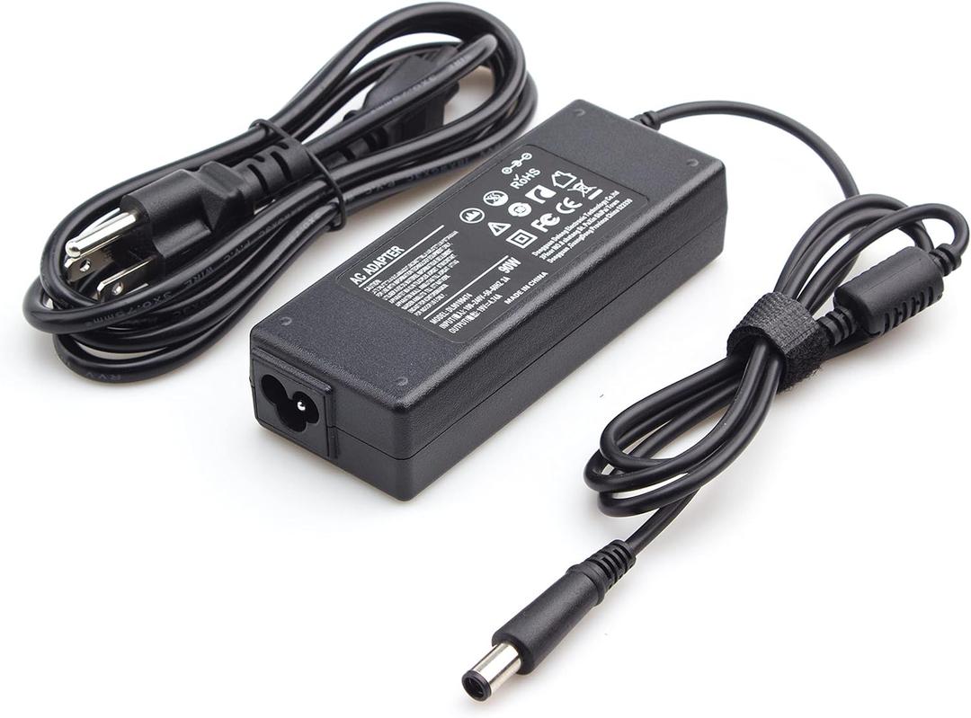 BURFLO 90W 65W AC Adapter Charger Compatible with HP Elitedesk 705 800 805 G1 G2 G3 G4 G5 G6 Mini PC Desktop; for HP ProDesk 260 600 400 405 G1 G2 G3 G4 G5 G6 Mini Power Supply