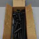 4 Ft obelisk trellis for Climbing Plants outdoor,4 Ft garden trellis with Extra Thickened Plastic-Coated metal pipes, Garden Indoor Potted Plant Support, Climbing Support for Potted Plants (Black)