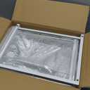 2 Pack Under Sink Organizer Storage 2-Tier Premium Metal Pull-Out Racks, Height Adjustable, Easy Installation | Kitchen & Bathroom Organizers White