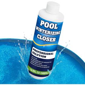 Bondtech Pool Closing Kit, Pool Closing Kit for Above Ground and Inground Pools, 3 in 1 Pool Closing, Easy to Use Pool Winterizer, Up to 15,000 Gallon (16.9 oz)