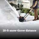 WORX 40V 20" Cordless Snow Blower, Electric Snow Thrower for 6-Car Driveway, Snow Removal with Brushless Motor, 2 4.0 Ah Batteries & Charger Included, WG471