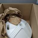 US Weight Durable Fillable Umbrella Base for Patio Table - 50 Pound Capacity Heavy Duty Adjustable Stand for Outdoor Umbrellas - Made In The USA (White)