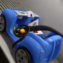 Step2 Whisper Ride II Buggy Kids Push Car, Ride On Toy, Stroller Substitute, Includes Seat Belt & Horn, Made of Durable Plastic, Max Weight 50 lbs., For Toddlers 1.5-4 Years Old, Blue (Large)