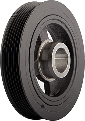 YMAUGP Harmonic Balancer Crankshaft Pulley Fits 2014-06 Hyundai AZERA, ENTOURAGE, GENESIS, SANTA FE, SONATA, VERACRUZ, Kia AMNATI, BORREGO, SEDONA, SORENTO 231243C100; 231243C101; 231243C110