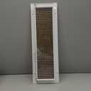 8" x 22" or 22" x 8" Cube Core Eggcrate Return Air Grille - Aluminum Rust Proof - HVAC Vent Duct Cover - White [Outer Dimensions: 9.75 x 23.75]