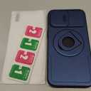 for iPhone 11 Pro Case Magnetic Compatible with MagSafe Wireless Charging,with 2 Screen Protectors,Built-in 360Kickstand Ring+Camera Cover Anti-Scratch Shockproof Heavy Duty Protection Blue